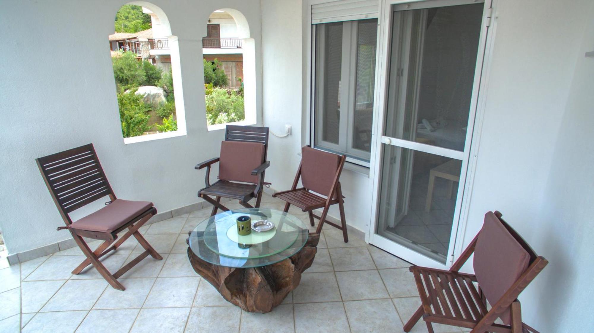 Stavros Lay In Apart otel Ano Stavros Oda fotoğraf