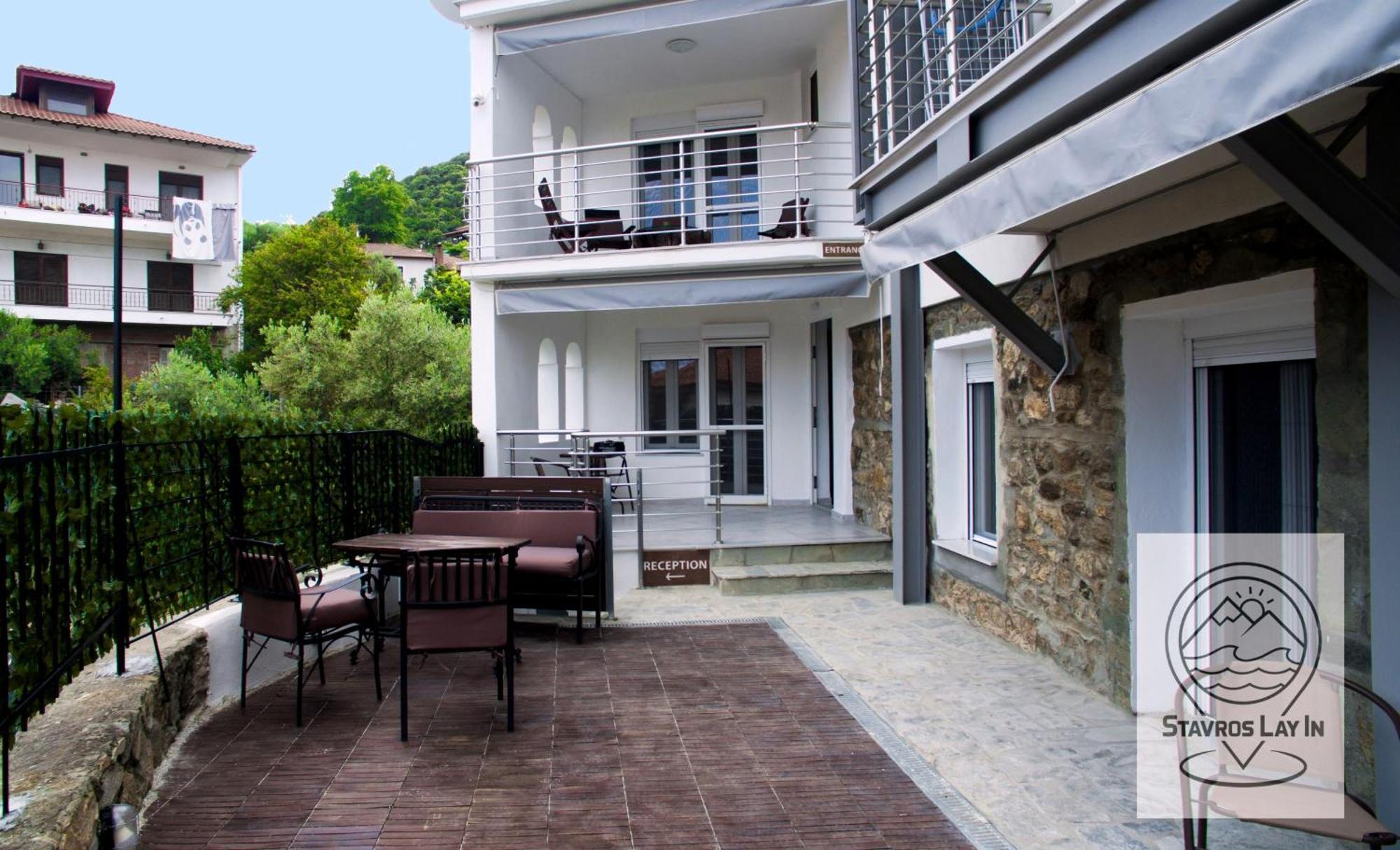 Stavros Lay In Apart otel Ano Stavros Dış mekan fotoğraf