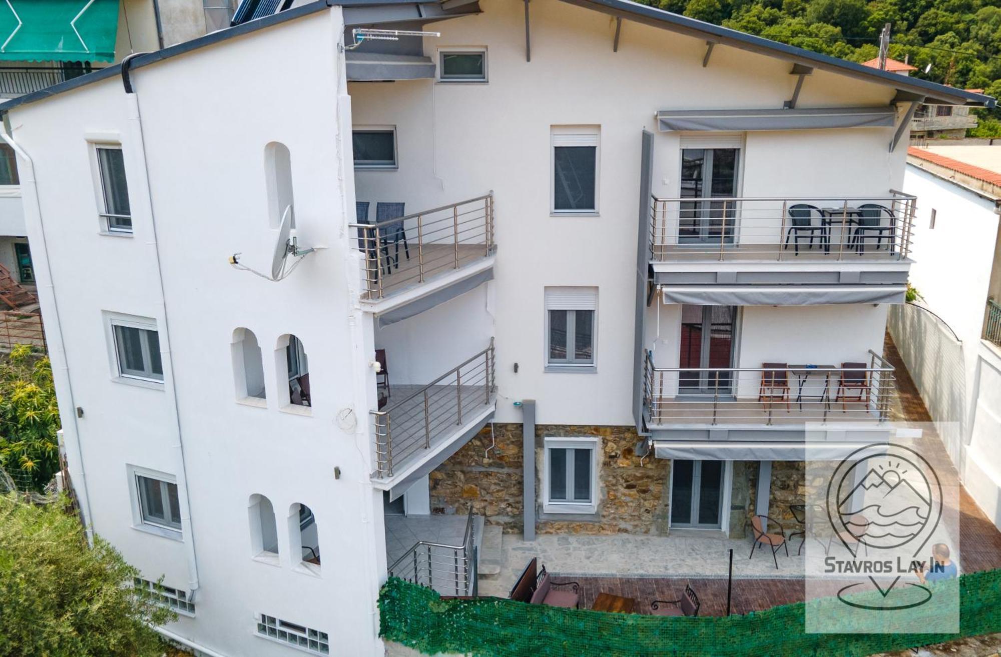 Stavros Lay In Apart otel Ano Stavros Dış mekan fotoğraf
